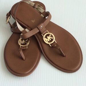 Michael KORS Sandals Brown Size 6 1/2